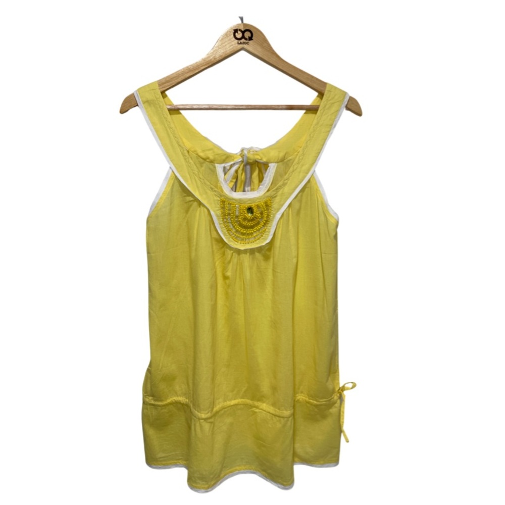 Large Yellow tank top